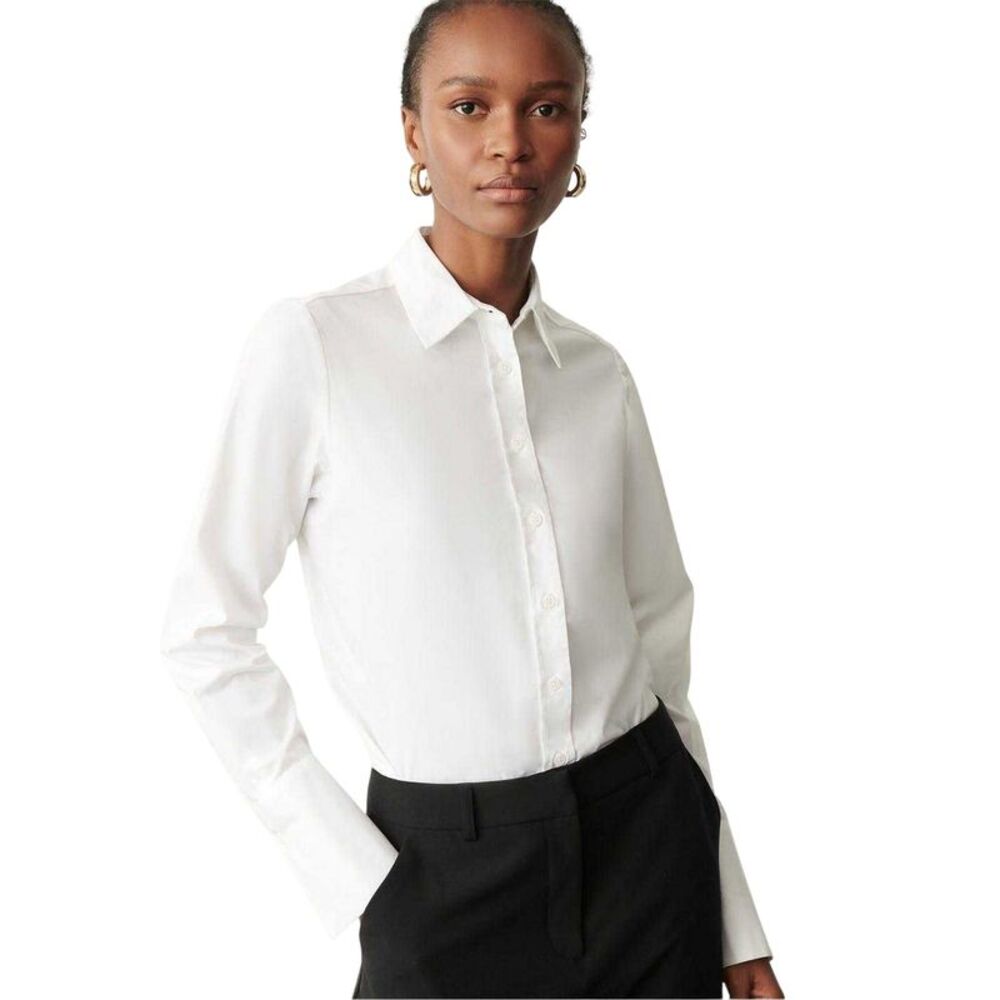 Finery Womens/Ladies Dillon Long-Sleeved Shirt / White
